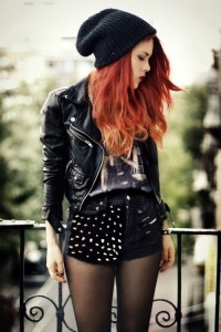 studded-shorts-and-leather-jacekt1